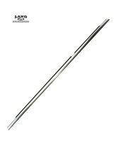 MERCEDES X166 GL/GLS PASSENGER/RIGHT EXTERIOR REAR DOOR WINDOW CHROME TR... - $14.84