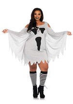 Leg Avenue Women&#39;s Costume, Grey Ghost, 3X / 4X - $98.94