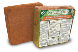 (1) 5kg Brick (11 LBS.) Coconut Coir Coco Coir Soil Amendment Growing Me... - $34.99