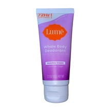 Lume Lavender Sage Whole Body Deodorant Cream Tube 2.2 oz - £13.02 GBP