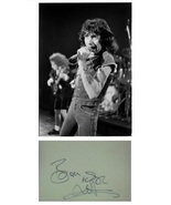 BON SCOTT Signed Page &amp; Photo - Ac/Dc - Ronald Belford &quot;Bon&quot; Scott w/COA - €2.459,98 EUR