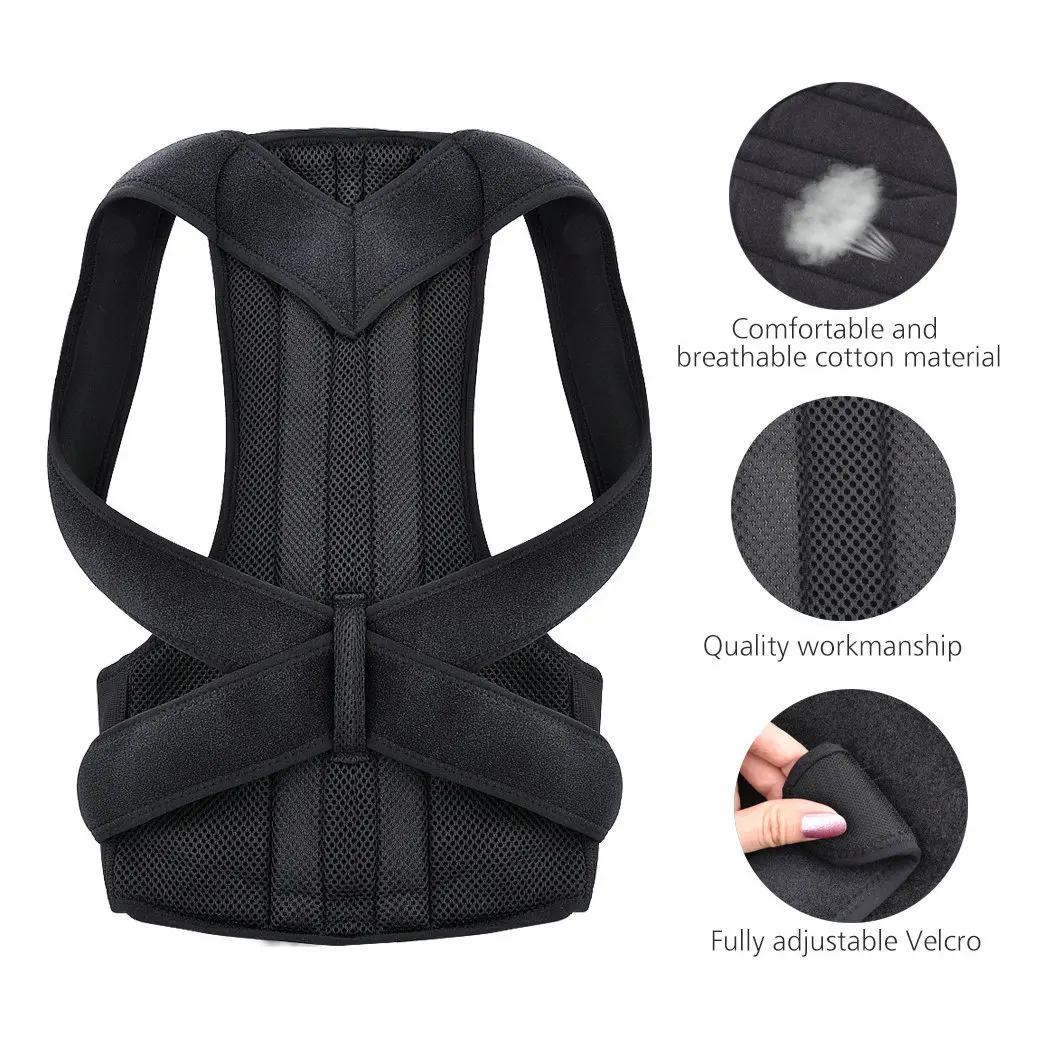 Sporting Posture Corrector Back Posture Brace Clavicle Support Stop Slouching an - £23.37 GBP