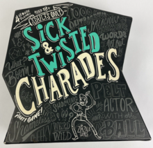 Sick &amp; Twisted Charades Game Board Adult Only - Fun, Party Game Wonder F... - $17.81