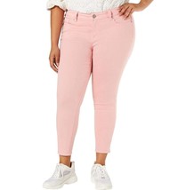 Celebrity Pink Womens Plus 14 Pink Mid Rise Skinny Ankle Jeans NWT AV22 - £19.34 GBP