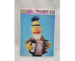 Vintage 1986 Sesame Street Bert Plays The Accordion Frame-Tray Puzzle - $21.77