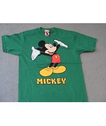 Mickey Mouse on a Extra Large (XL) New Green tee shirt  - $30.08 CAD