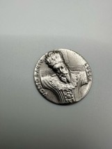 Vintage Colton Santo Luca Jesus Coin 2.5cm - £5.44 GBP