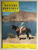 Western Horseman Magazine March 1956 - £10.19 GBP