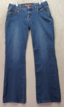 Lucky Brand Ankle Jeans Women&#39;s Size 6 Blue Denim Lola Boot Pockets Medium Wash - £20.89 GBP