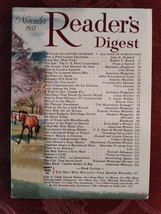 Readers Digest November 1953 Cornelia Otis Skinner John Erskine Robert Ruark - £6.45 GBP