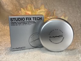MAC NW25 Studio Fix Tech Cream-To-Powder Foundation - Full Size NIB Free... - $24.70