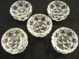 Vintage Crystal Salts Five - $24.74