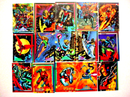 1993 Skybox Marvel-Lot of 49 different ex/mt cards- all #&#39;s in discription - $17.50