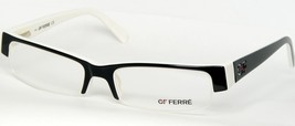 GF FERRE {FF15201} BLACK / WHITE EYEGLASSES GLASSES FRAME FF152 50-16-135mm - $84.14