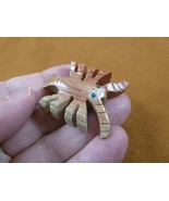 Y-LOB-1 little red Lobster marine shellfish stone carving SOAPSTONE love... - $163.26 MXN