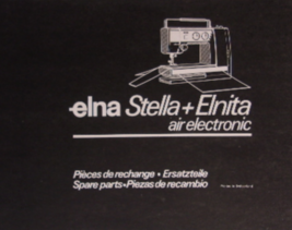 Elna Stella &amp; Elnita Air Electronic Parts List - £5.53 GBP