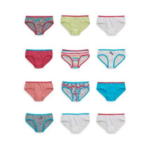 Hanes Girls Peace Hipster 10+2 Bonus Pack, Assorted Colors Size 14 - $14.84