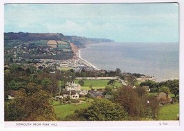 United Kingdom Postcard England Sidmouth From Peak Hill - £2.33 GBP