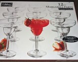 Libbey Margarita Party Glasses, 9-ounce, Set of 12 New In Original Stora... - $59.39