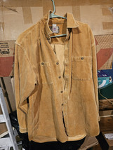 The Territory Ahead Corduroy Jacket Size Large Vintage 90s Brown Tan - $36.82