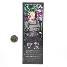 Reiner Braun Attack on Titan AOT Final Season Holocard Bookmark - $20.00