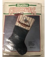 Bucilla Country Toys Rocking Horse cross-stitch cuff stocking kit 82616 - $187.83 MXN