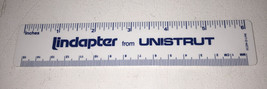 Lindapter From Unistrut Vintage Promotional 6” Ruler - £5.10 GBP