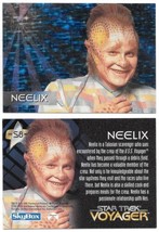 Star Trek Voyager Season 1 Neelix Spectra Chase Card S8 Skybox 1995 NEAR MINT - £2.99 GBP