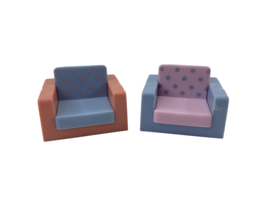 Moose BLUEY Sofa Set Dollhouse Family Home Playset House Replacement Furniture - £10.05 GBP