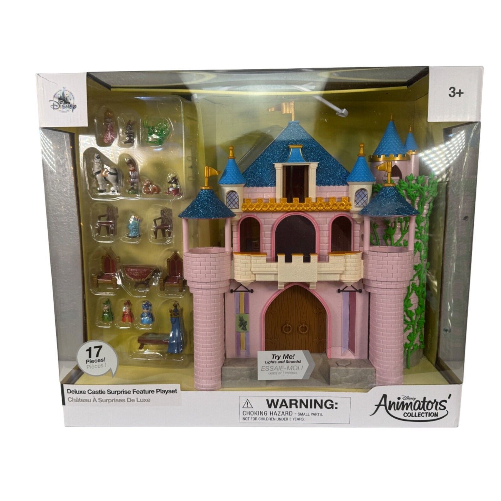 Deluxe castle surprise feature playset clearance