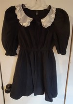 Womens 2 Shein Black/White Trim Shoulders 3/4 Sleeve Dress - £8.56 GBP
