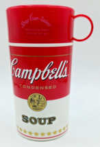 VINTAGE 1998 CAMPBELLS SOUP THERMOS HOT/COLD LUNCH 11.5 oz. With LID CUP... - £9.28 GBP