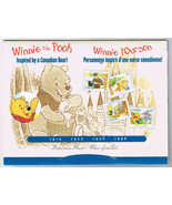 Stamps Canada Winnie The Pooh Booklet (8 pages) &amp; Souvenir Sheet MNH - $24.74