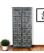 72&quot; Dark Gray Solid Wood Pantry Or Storage Closet - €2.488,84 EUR