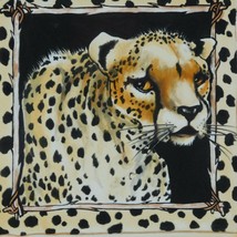 Cheetah Decorative Plate Ceramic Whimsical Animal Platter Tray M Stark B... - $9.75