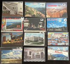 Vintage Postcards Mixed lot 12  Destination Views Unusual Posted and Non-Posted - £11.30 GBP