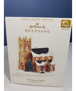 Hallmark Keepsake Ornament Old Stone Church Candlelight Services 2006 w ... - £12.29 GBP