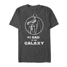 Star Wars Number One Dad Gray T-Shirt Grey - £25.65 GBP+