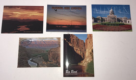 lot of 5 Texas postcards( Austin, Big Bend National Park) - £4.83 GBP