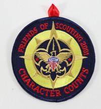 Vintage Friends Scouting Character Counts Insignia Boy Scouts BSA Camp Patch - £9.24 GBP