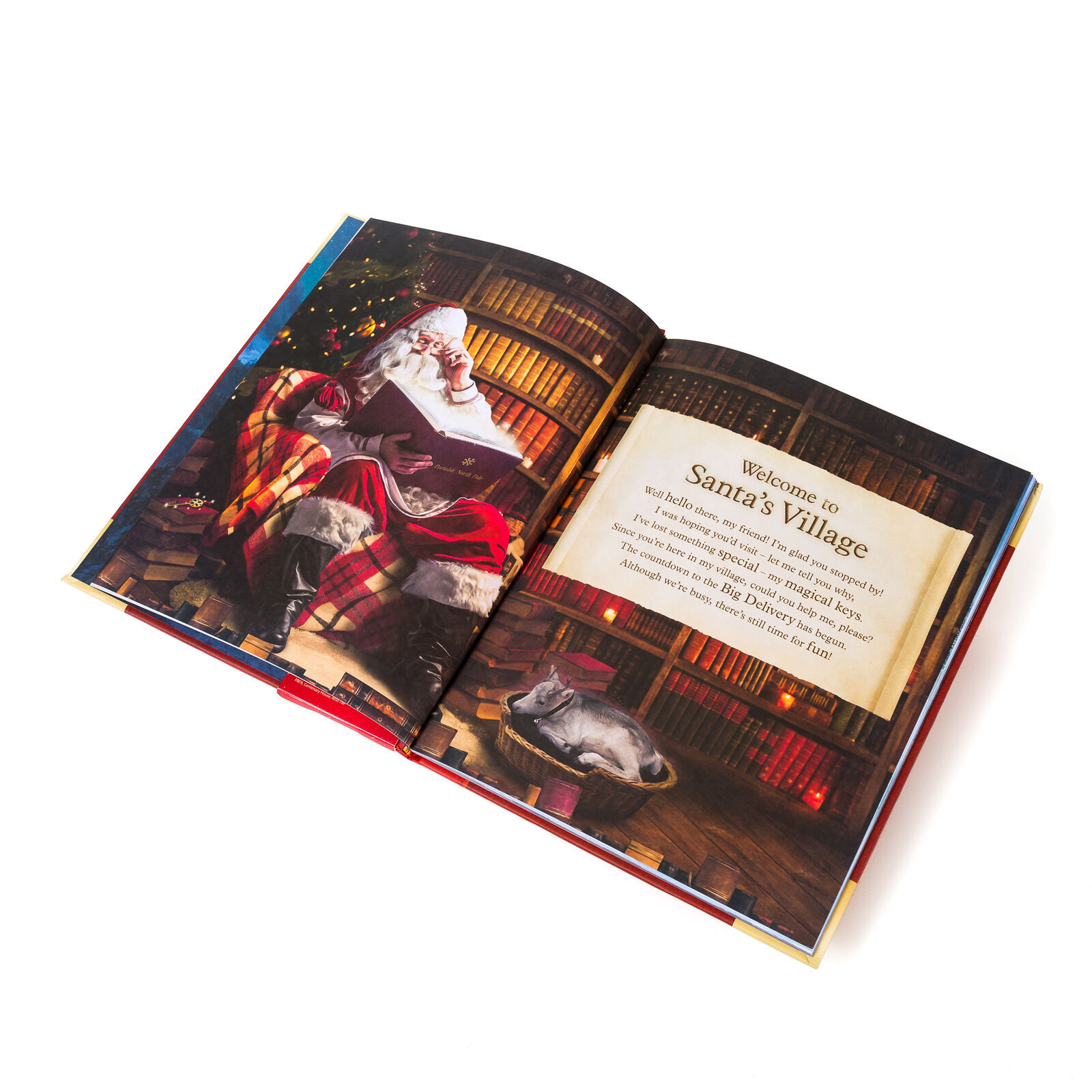 Portable North Pole 24 Sleeps Until Santa Christmas Storybook (LOC TUB L-54) Item image 3
