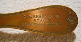 (Rare) H. E. Kraus &amp; Co., Boston Mass. Letter Opener - £7.75 GBP