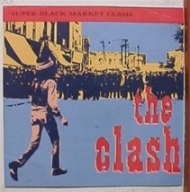 The Clash Poster Flat Super Black Market - $8.99
