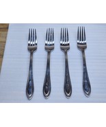 Lenox Medford 4 Piece Dinner Fork Set - 18/10 Stainless Steel - SHIPS FREE - £27.33 GBP