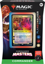 MAGIC THE GATHERING: COMMANDER MASTERS COMMANDER DECK - PLANESWALKER PARTY - £55.75 GBP