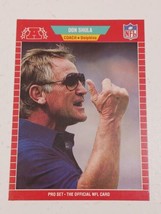 Don Shula Miami Dolphins 1989 Pro Set Card #225 - $0.98