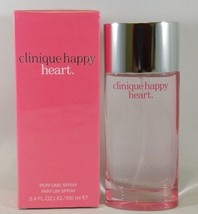Happy Heart by Clinique, 100ML 3.4 oz Perfume Spray for Women New Sealed Box   - $34.65