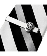 Day of the Dead Skull Tie Clip - QHG2 - $13.10