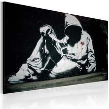 Tiptophomedecor Stretched Canvas Street Art - Banksy: Incognito Killer -... - £64.09 GBP+