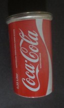 Coca-Cola Mini Can Pencil Sharpener Manual  Metal Germany 2 1/2 inches tall - £5.24 GBP